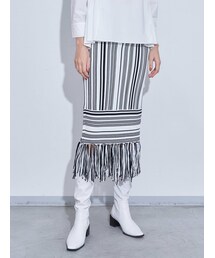 ELENDEEK | FRINGE KT SK(スカート)