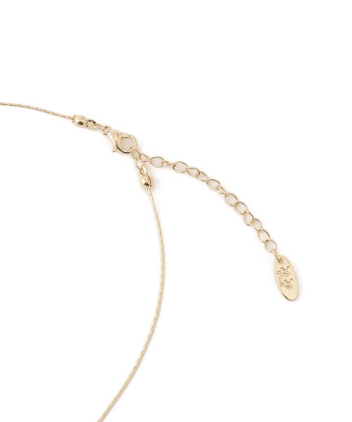 ROPE' PICNIC（ロペピクニック）の「ダブルサークルワントップペンダント（ネックレス・レディース・ゴールド/シルバー・F）」の11枚目の写真
