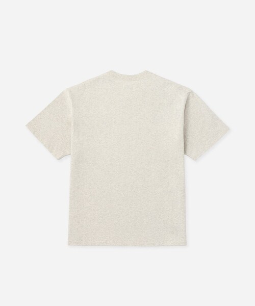 Saturdays NYC(サタデーズ ニューヨークシティ )の「Loofah Collar Relaxed SS Tee(Tシャツ/カットソー・レディース・ライトグレー/ダークブラウン/ネイビー・L/M/S/XL)」の14枚目の写真