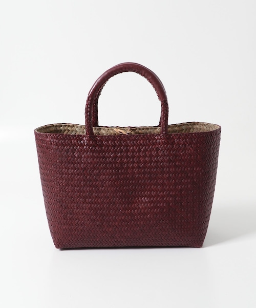 URBAN RESEARCH DOORS（アーバンリサーチドアーズ）の「カラーシーグラストートバッグ（トートバッグ・レディース・D.GRN/BURGUNDY・one）」の17枚目の写真