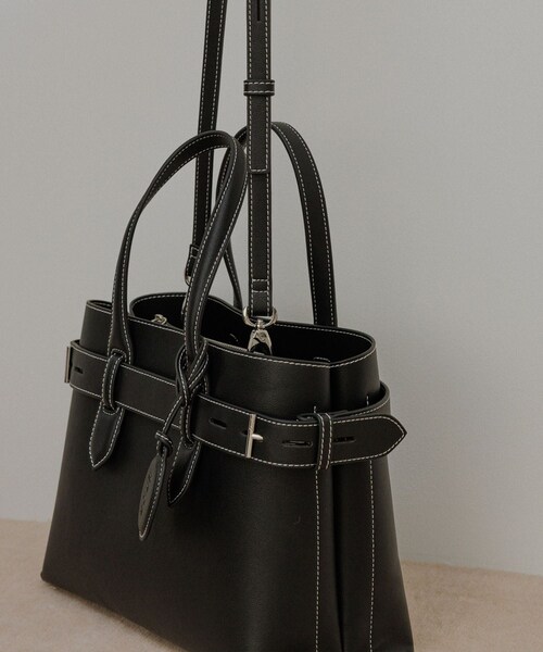 ROPE'（ロペ）の「【E'POR】A BAG Medium/通勤・26SS新型（ハンドバッグ・レディース・ブラック/ベージュ・F）」の9枚目の写真