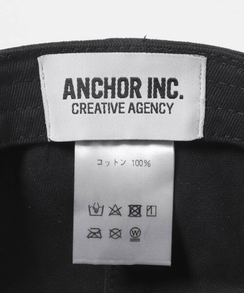 URBAN RESEARCH(アーバンリサーチ)の「ANCHOR INC. MARKER LOGO CAP(キャップ・メンズ・BLACK・One)」の7枚目の写真