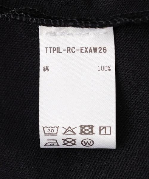 ADAM ET ROPE'(アダムエロペ)の「【Baserange(ベースレンジ)】別注 Pin Long Sleeves(Tシャツ/カットソー・レディース・ブラック/ホワイト・S)」の18枚目の写真