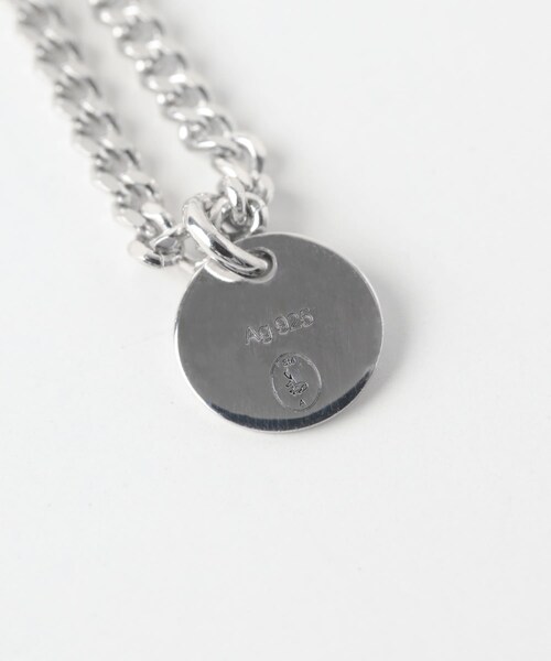 URBAN RESEARCH(アーバンリサーチ)の「AXEP TAG NECKLACE SILVER(ネックレス・レディース・SILVER・-)」の8枚目の写真
