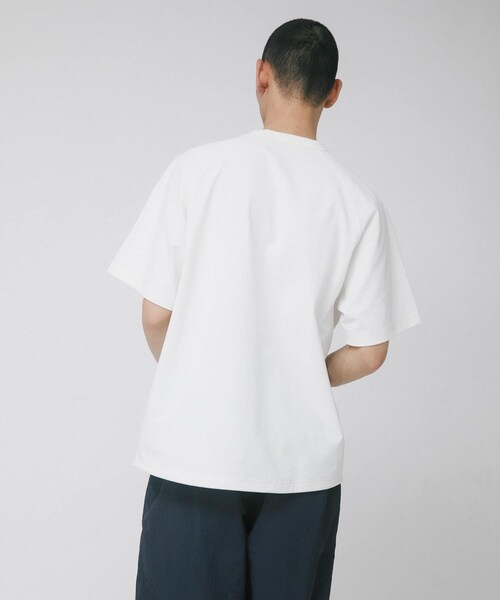 EKAL(エカル)の「DRY OUT BALLOON FIT T-SHIRTS(Tシャツ/カットソー・メンズ・ホワイト/ネイビー/チャコール/ピンク/ブラウン/ブラック・M/L)」の7枚目の写真