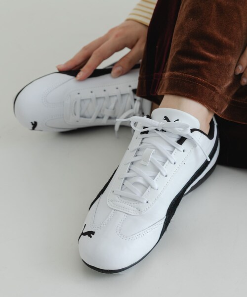 URBAN RESEARCH Sonny Label（アーバンリサーチサニーレーベル）の「PUMA　SPEEDCAT LTHR（スニーカー・レディース・PUMA WHITE・23/23.5/24/24.5）」の2枚目の写真