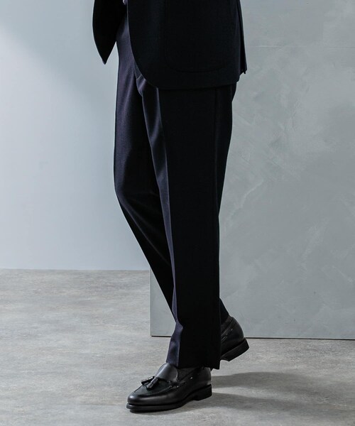 URBAN RESEARCH DOORS(アーバンリサーチドアーズ)の「LIFE STYLE TAILOR フラノパンツ(スラックス・メンズ・GRAY-CH/NAVY・44/46/48/50)」の18枚目の写真