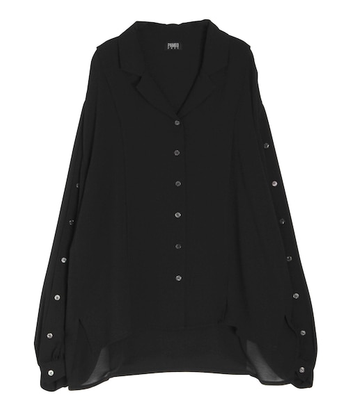 PAMEO POSE（パメオポーズ）の「Splited Sleeve Shirts（シャツ