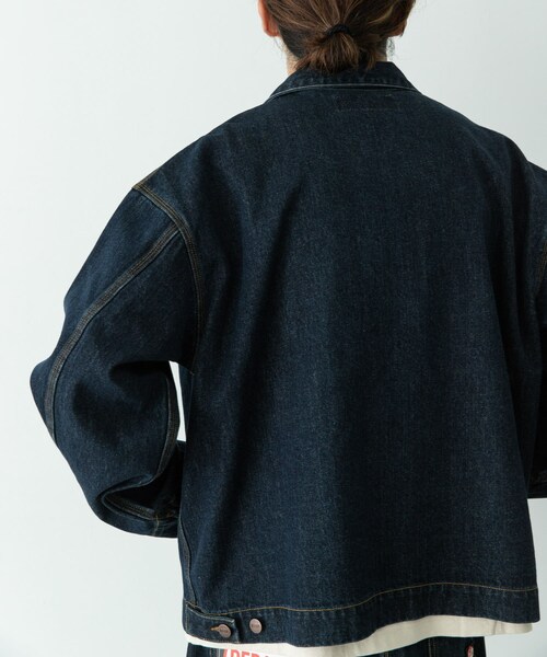 URBAN RESEARCH Sonny Label（アーバンリサーチサニーレーベル）の「『別注』RED KAP×Sonny Label　デニムジップブルゾン（デニムジャケット・メンズ・インディゴ/ワンウォッシュ・M/L）」の6枚目の写真