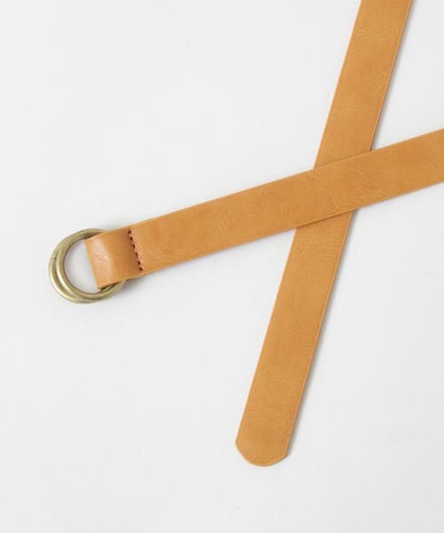 SENSE OF PLACE by URBAN RESEARCH（センスオブプレイスバイアーバンリサーチ）の「リングバックルワイドベルト∴（ベルト・レディース・BROWN/BLACK・one）」の7枚目の写真