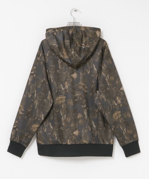URBAN RESEARCH（アーバンリサーチ）の「The DUFFER N NEPHEWS　MESH ZIP UP HOODIE（パーカー・メンズ・FLOWER/BLACK・M）」の13枚目の写真