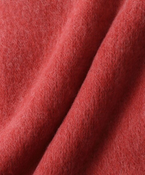 VIS（ビス）の「ミンクタッチもちもちストール（ストール/ショール・レディース・チャコール/キナリ/ベージュ系/レッド・F）」の20枚目の写真