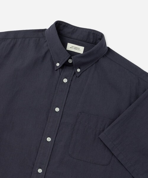 Saturdays NYC(サタデーズ ニューヨークシティ )の「Oxford B.D Shirt(シャツ/ブラウス・レディース・ホワイト/ネイビー・L/M/S/XL)」の20枚目の写真