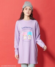 nissen | 大きいサイズ色々選べるチュニックトレーナー／サンリオキャラクター(チュニック)