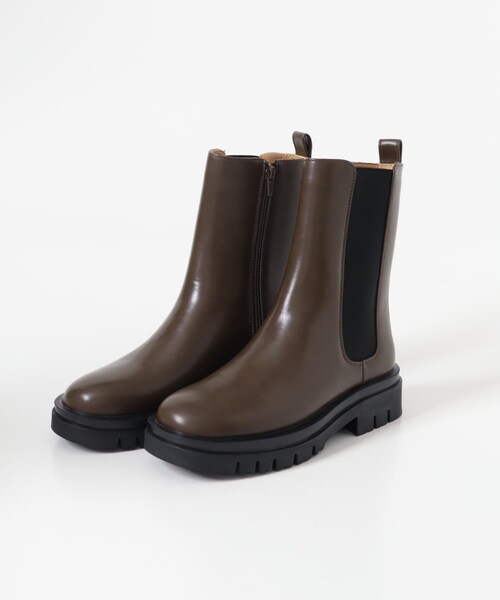ITEMS URBANRESEARCH（アイテムズ アーバンリサーチ）の「サイドゴアブーツ（ブーツ・レディース・BLK/BRN・S/M/L）」の19枚目の写真