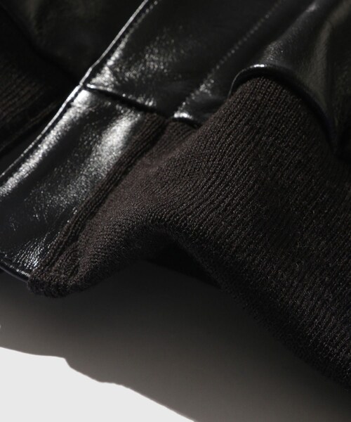 ADAM ET ROPE'（アダムエロペ）の「【BUZZ RICSONS WILLIAM GIBSON COLLECTION】BLACK A-2（ライダースジャケット・メンズ・ブラック・40/42/44）」の14枚目の写真