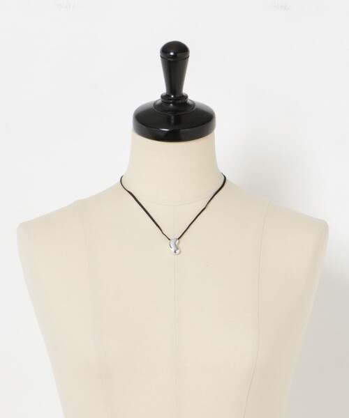 URBAN RESEARCH(アーバンリサーチ)の「PHILIPPE AUDIBERT Siya necklace cord(ネックレス・レディース・SILVER BLK・-)」の7枚目の写真