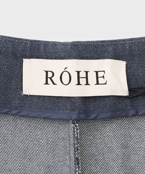 ROPE'(ロペ)の「【ROHE(ローエ)】 DENIM TROUSERS|デニムスラックス(デニムパンツ・レディース・ネイビー・36/38)」の12枚目の写真