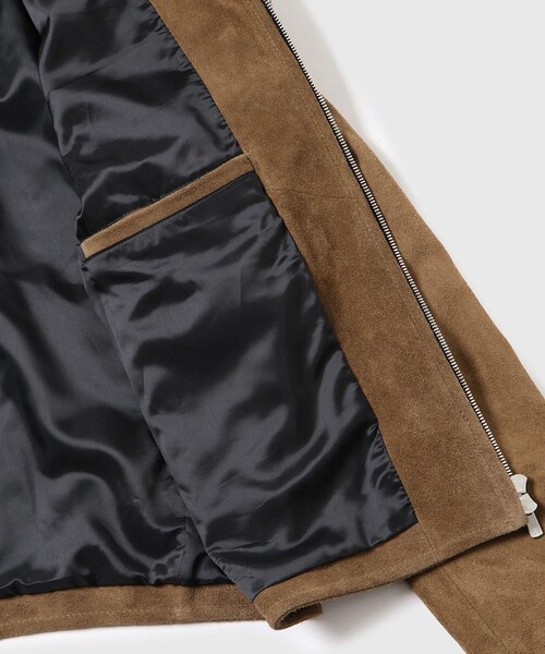 ADAM ET ROPE'(アダムエロペ)の「【TONYWACK/トニーウェック】SUEDE ZIP BLOUSON JACKET(ブルゾン・メンズ・キャメル・L/M)」の9枚目の写真
