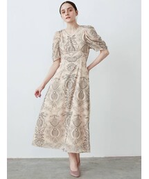 LAGUNAMOON | LADYナローエンブロイダリーワンピース(ドレス)