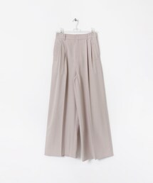 straight wide tack pants
