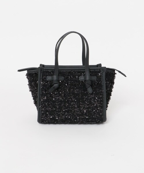 URBAN RESEARCH ROSSO（アーバンリサーチロッソ）の「GIANNI CHIARINI　MISS MARCELLA（ハンドバッグ・レディース・NERO/CAMEL・-）」の3枚目の写真