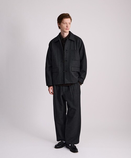 Saturdays NYC(サタデーズ ニューヨークシティ )の「Antoine Wool Chore Jacket(その他アウター・レディース・ブラック・L/M/S/XL)」の16枚目の写真