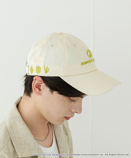 SENSE OF PLACE by URBAN RESEARCH（センスオブプレイスバイアーバンリサーチ）の「『別注』Jurassic World×SENSE OF PLACE　CAP（キャップ・メンズ・BLACK/IVORY/BLUE・one）」の7枚目の写真
