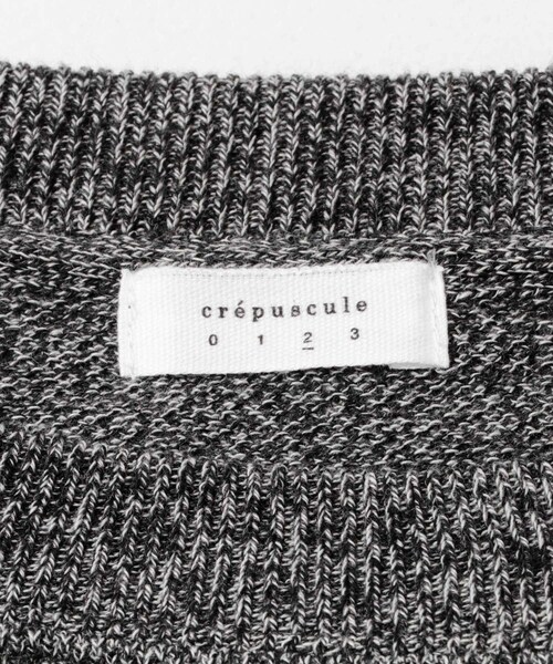 URBAN RESEARCH（アーバンリサーチ）の「crepuscule　Co/Ra Moss Stitch Pullover（ニット/セーター・メンズ・OATMEAL/H GRAY/BLACK・1/2）」の17枚目の写真