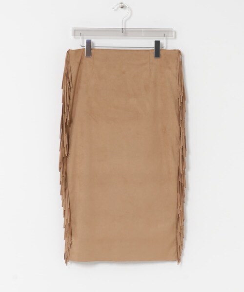 COUTURE D’ADAM　SUEDE FABRIC RANCH SKIRT