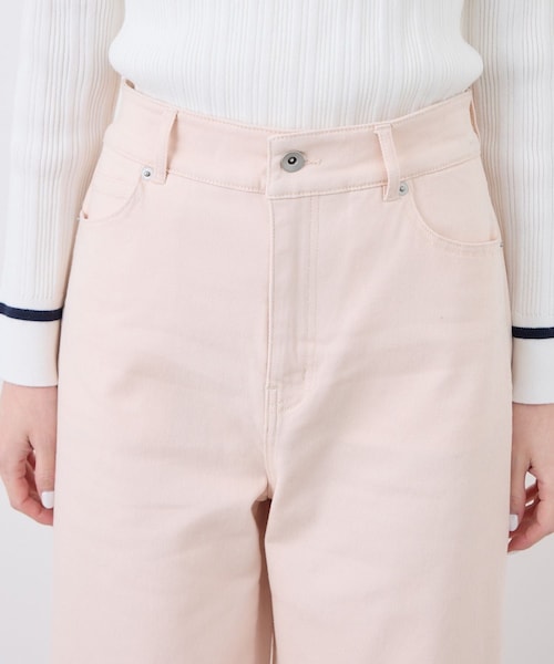 ROPE' PICNIC（ロペピクニック）の「【ウエスト革命デニム】Pinkウエストシェイプワイドデニム（デニムパンツ・レディース・ピンク・36/38/40）」の14枚目の写真