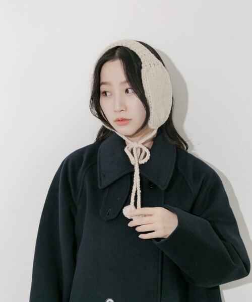 SMELLY（スメリー）の「ニットイヤーマフ（イヤーマフ・レディース・IVO/GRY/MOC・-）」の6枚目の写真