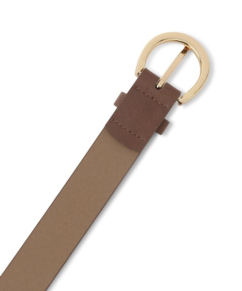 ROPE' PICNIC(ロペピクニック)の「28mmDバックルベルト(ベルト・レディース・ブラック/ブラウン・F)」の5枚目の写真