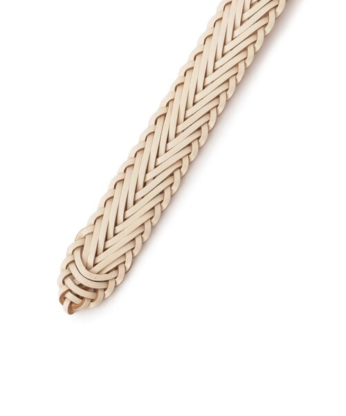 ROPE' PICNIC(ロペピクニック)の「22mmボンデッドレザーファイバーメッシュベルト(ベルト・レディース・ブラック/キナリ/ブラウン・F)」の14枚目の写真
