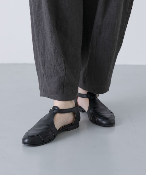 かぐれ（カグレ）の「CORSO ROMA 9　STRAP SANDAL（サンダル・レディース・NERO・36/37/38）」の3枚目の写真