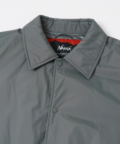 URBAN RESEARCH DOORS（アーバンリサーチドアーズ）の「『別注』NANGA×DOORS　COACH DOWN JACKET（その他アウター・メンズ・BLACK/CHARCOAL/SAGE GRAY・M/L/XL）」の19枚目の写真