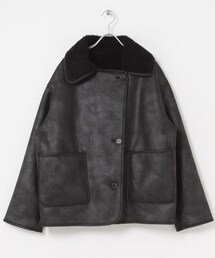 URBAN RESEARCH Sonny Label（アーバンリサーチサニーレーベル）の「リバーシブルフェイクムートンボアコート（ムートンコート・レディース）」