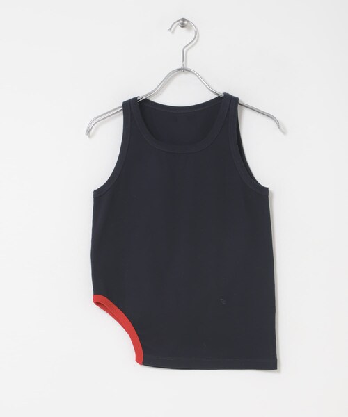 URBAN RESEARCH(アーバンリサーチ)の「TanC TOKYO CONTRAST TRIM SKINTOP(タンクトップ・メンズ・IVORY/BROWN/NAVY・Free)」の12枚目の写真