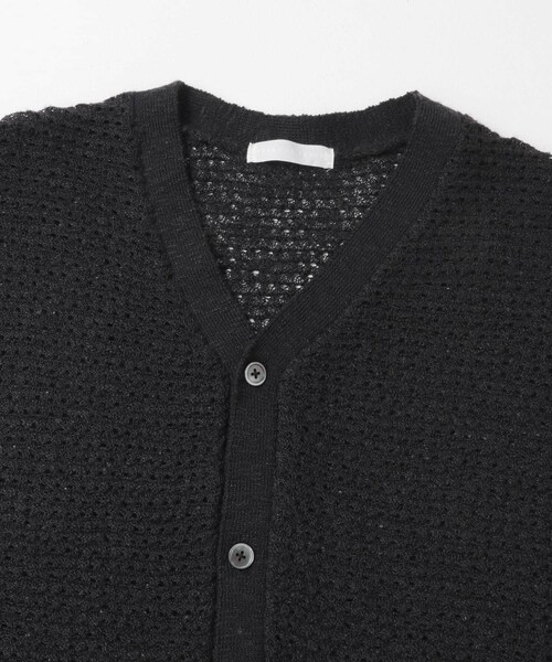 SENSE OF PLACE by URBAN RESEARCH（センスオブプレイスバイアーバンリサーチ）の「『ユニセックス』『洗濯可』シアーVネックカーディガン（カーディガン/ボレロ・メンズ・RED/BLACK/MINT・M/L）」の13枚目の写真