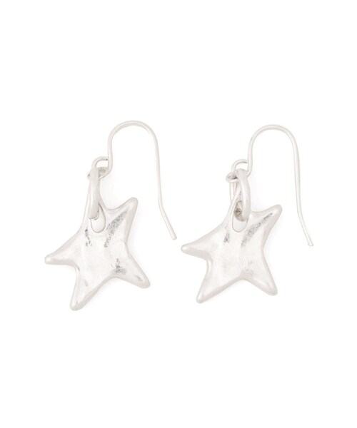 ROPE' PICNIC（ロペピクニック）の「スターモチーフフックピアス（ピアス（両耳用）・レディース・ゴールド/シルバー・F）」の7枚目の写真