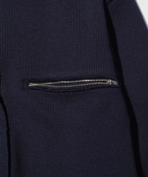 ADAM ET ROPE'(アダムエロペ)の「【CAMIEL FORTGENS/カミエル フォートヘンス】ZIP UP KNIT(ニット/セーター・メンズ・ネイビー・S/XS)」の10枚目の写真