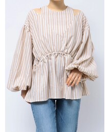 Ungrid | レイヤードデザインボリュームブラウス(シャツ/ブラウス)