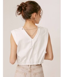 EVRIS | バックチェーンモチーフトップス(Tシャツ/カットソー)