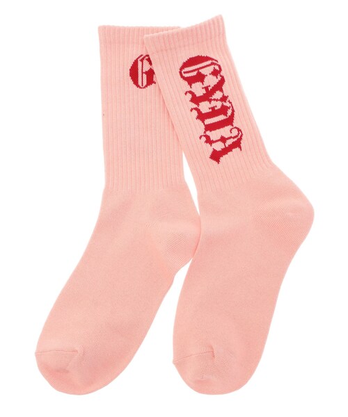 GYDA（ジェイダ）の「TWO FACE GYDA SOX（ソックス/靴下・レディース・オフホワイト/ブラック/ピンク・F）」の5枚目の写真