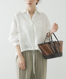 URBAN RESEARCH | ラミーレーヨンワイドショートシャツ(シャツ/ブラウス)