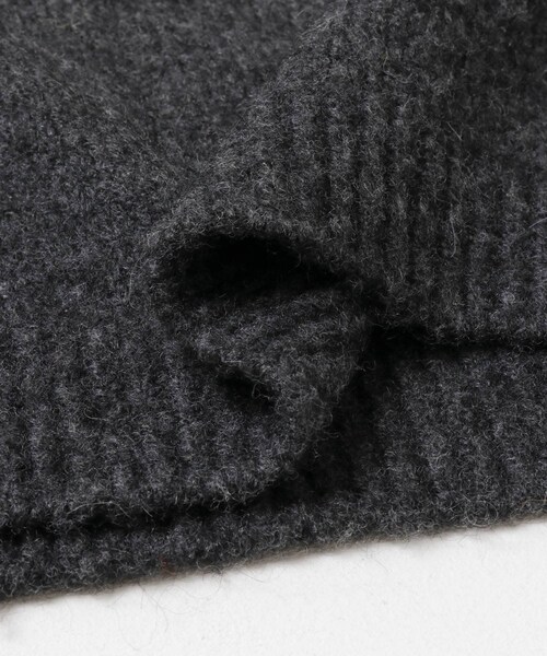 EKAL（エカル）の「シャギーニットポロプルオーバー（ニット/セーター・メンズ・グレー/ブラウン/フォーレンリーブス・M/L）」の16枚目の写真