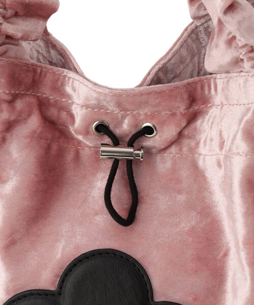 VIS(ビス)の「【MARY QUANT×VIS】フリルハンドルベロアトートバッグ(トートバッグ・レディース・ブラック/ピンク系・F)」の14枚目の写真
