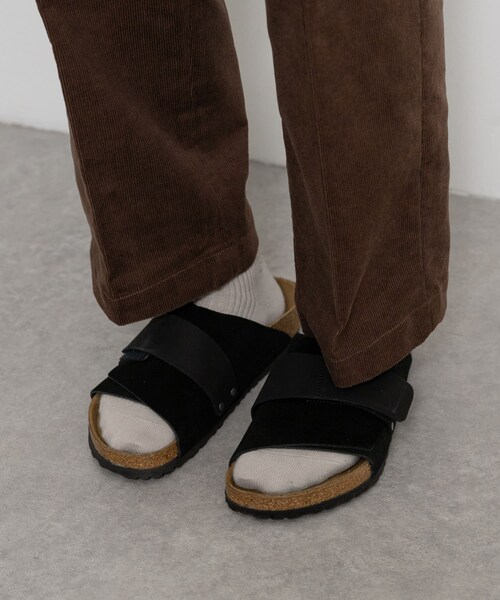 THE GOODLAND MARKET（ザグッドランドマーケット）の「BIRKENSTOCK　Kyoto LEVE Black-regular（サンダル・メンズ・BLACK・40/41/42）」の4枚目の写真
