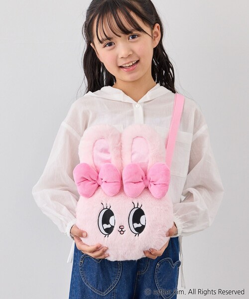 ROPE' PICNIC（ロペピクニック）の「【Esther Bunny/エスターバニー】【WEB限定】フェイスショルダーバッグ リボンバニー（ショルダーバッグ・レディース・ピンク・F）」の13枚目の写真