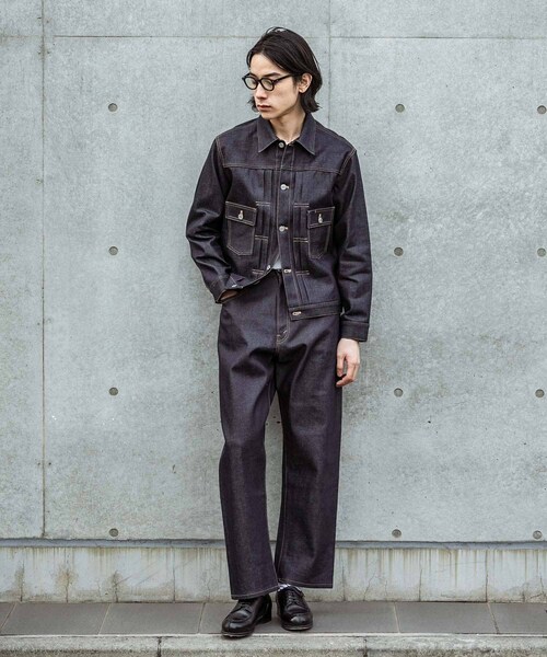 URBAN RESEARCH(アーバンリサーチ)の「SHIOTA スーピマDENIM JACKET #BEN(デニムジャケット・メンズ・INDIGO・S/M/L/XL)」の8枚目の写真